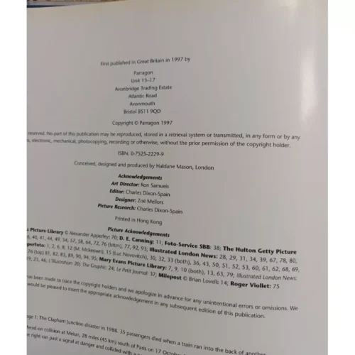 Preloved GREAT TRAIN DISASTERS Geoffrey kichenside