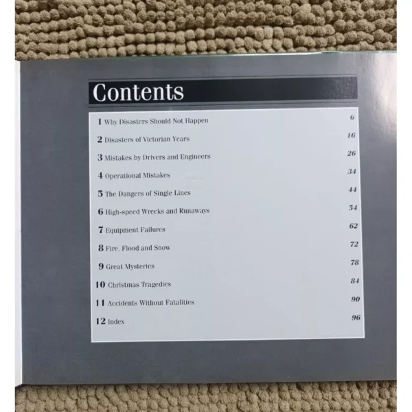 Preloved GREAT TRAIN DISASTERS Geoffrey kichenside