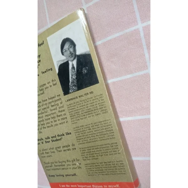 preloved WALK TALK AND THINK LIKE AN A STAR STUDENT Lawrence Walter ng